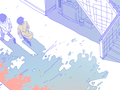 이부키와 시마 벚꽃?