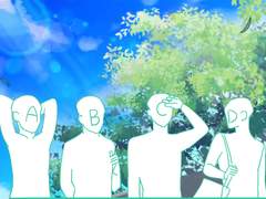 여름 청춘! 고정틀 커미션