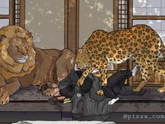 블랙앤그레이 동물 커미션