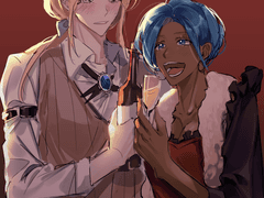 김댠과의 10분 릴레이 합작