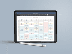 심플 Weekly planner 굿노트5 서식 배포