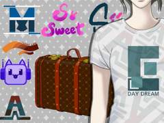 [펀딩] 직접 창작한 브랜드 로고 & 패턴 이미지 웹툰 브러쉬 모음