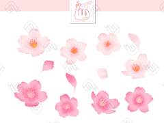 [굿노트 무료 스티커] 봄 맞이 ‘벚꽃 엔딩’ 스티커 (Cherry blossom sticker)