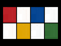 굿노트 해리포터 기숙사 컨셉 데이 플랜