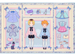 DOLL BOX/인형 상자 TYPE 고정틀 커미션 ​