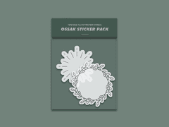 굿노트 스티커 6. 원형 장식 시리즈