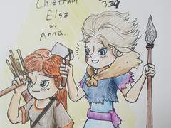 족장 엘사와 안나