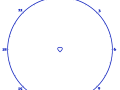 늑중여독 원형시간표 굿노트 스킨