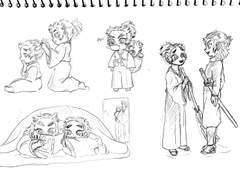 귀멸 낙서 모음