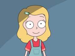 릭앤모티 낙서 베스 산체스