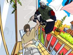 카카겐마카카로 금연지킴이짓하는 카카시