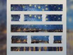 [굿노트 스티커] 반 고흐 마스킹 테이프