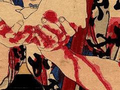 창문을 깨는 남자