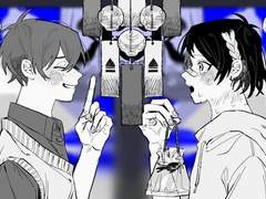 밤하늘에 피어난.