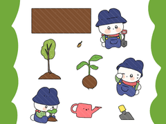 [굿노트 스티커]식목일 스티커/무료