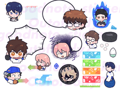 다이아몬드에이스 굿노트 스티커