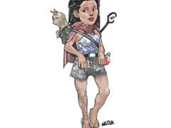 여행하는 소서리스 소녀