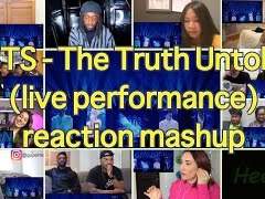 [BTS] 전하지 못한 진심 The Truth Untold (live performance)｜reaction mashup