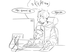 순훈 2세 낙서모음