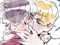 ~미오 낙서 + 갑분 키스 낙서만화