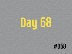 [DTB] #068 Day 68