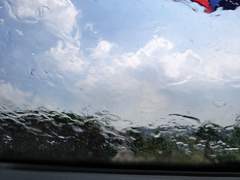 초여름날, 날씨는 흐림