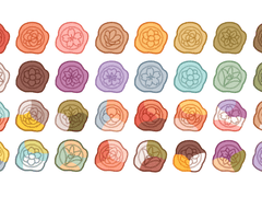 씰링왁스 스티커