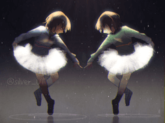 언더테일,플펠au 차라프리 낙서 등등