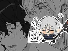 [냥메리/에스아이] 낙서01