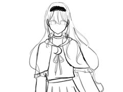 그림커미션 허리