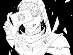 (dbd/살인마/일러스트)