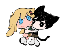 바질&써니 아크릴 키링