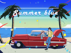 Summer blue