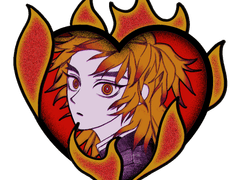 렌고쿠 키링 도안