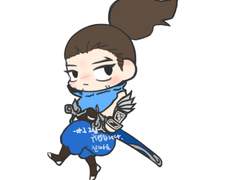 야스오 아크릴 키링 도안