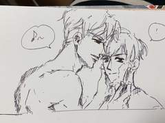 일태+리하크리 낙서