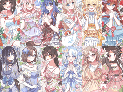 (CLOSE) 랜덤의상: 오팔 드레스 타입