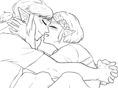 [BOTW 링크젤다] 그림 이것저것