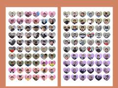 [굿노트] 엔시티 하트 스티커 (후야1)