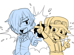 [산우소] 낙서들