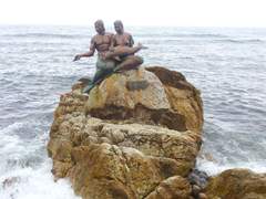 설악해맞이공원 인어연인상