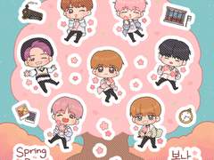 봄날 굿노트스티커