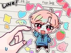 너 왜 움직여?! 고정틀 커미션