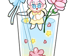 벚꽃에이드 커미션🌸