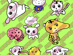 맠정 키링 도안 배포