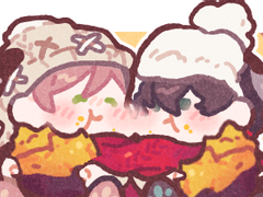 🍠따끈따끈 맛나니🍴 :: 1·2인 고정틀 커미션