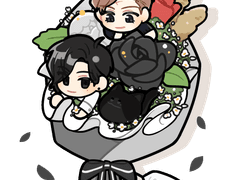 SD 고정틀 커미션10 - 저쪽분이 보내신 꽃다발입니다☆_[꽃다발]