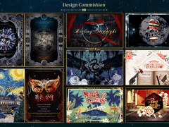 세션카드 / 홍보지 / 캐릭터폼 디자인 커미션