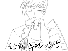 도스테 무전보고 뽕차서 그리는 만화