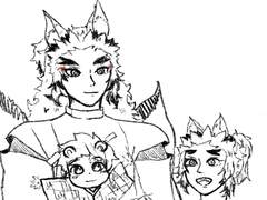 여우렌고쿠 낙서